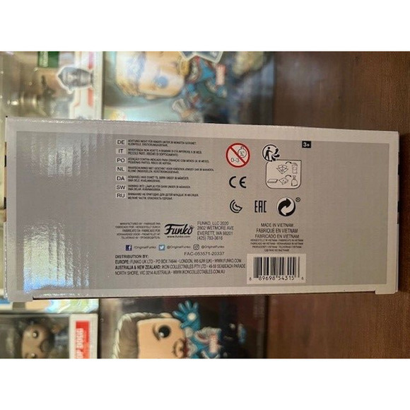 FUNKO POP MARVEL WANDAVISION BILLY AND TOMMY 2-PACK OFFICIAL EXCLUSIVE STICKER - Picture 7 of 7